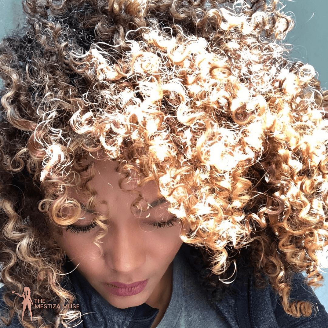 Hair results after using the GIOVANNI Nutrafix Hair Reconstructor.