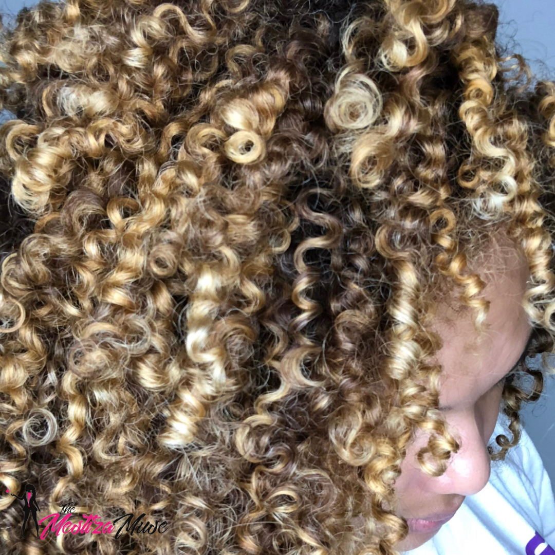 Image of my results with the Bounce curl gel.