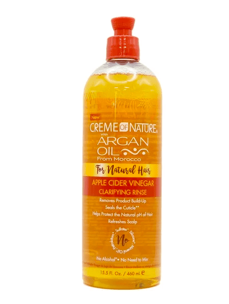 Creme of Nature with Argan Apple Cider Vinegar Clarifying Rinse