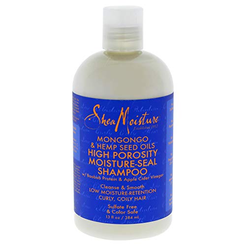 Shea Moisture Mongongo & Hemp Seed Oils High Porosity Moisture-Seal Shampoo