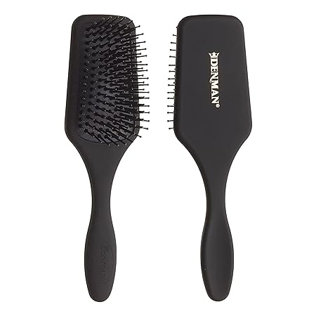 Denman (Black) Mini Paddle Cushion Hair Brush D84